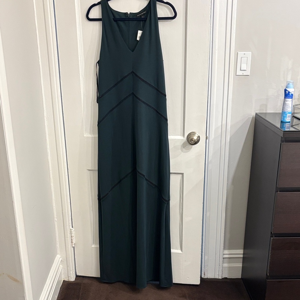 New with tags banana republican green dress size 10